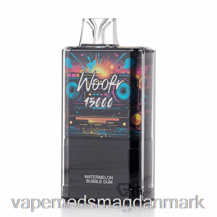 Vape Juice Woofr 15000 Engangs Vandmelon Tyggegummi